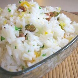 Rice with Apricots and Pistachios