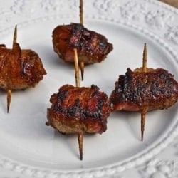 Chorizo, Bacon and Date Appetizers