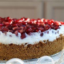 Pomegranate Cheesecake