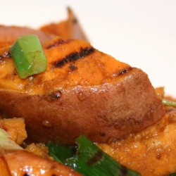 Sweet Potato & Scallion Salad