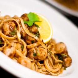 Firecracker Curried Scallops