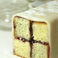 Poppy & Grape Window Cake