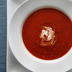 Roasted Red Bell Pepper Soup
