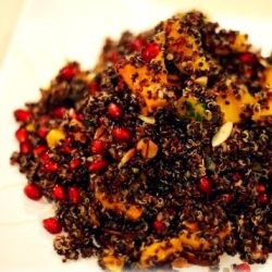 Black Quinoa with Jewelry