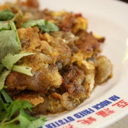 Crispy Fried Oyster Omelette