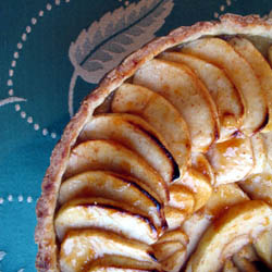 Apple Tart with Dulce de Leche