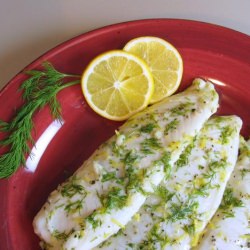 Tilapia with Lemon, Dill and Garlic