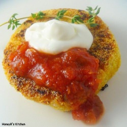 Chickpea and Corn Patties