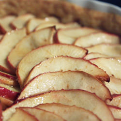 Open-faced Apple Tart