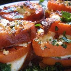 Sweet Potato & Cotija Stacks