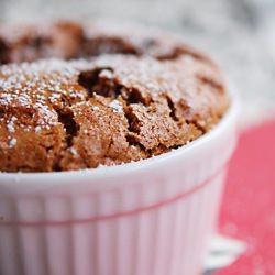 Dark Chocolate Souffle