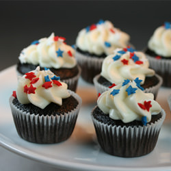 Obama Inaugural Cupcakes
