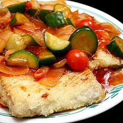 Chinese Sweet and Sour Fried Fish