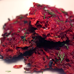 Shredded Root Vegetable Pancakes