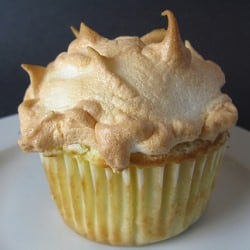 Pineapple Meringue Cupcake