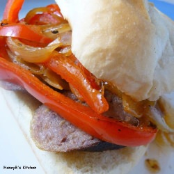 Sausage with Peppers and Onion