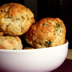Yogurt, Dill and Scallions Biscuits