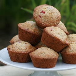 Zucchini and Cranberry Muffins