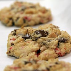 Peppermint n Chocolate Cookies