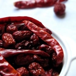 Red Chillies and Dried Red Dates