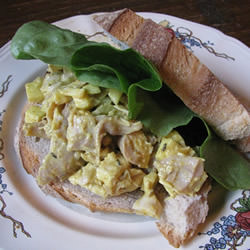 Curried Chicken Salad with Apple
