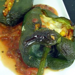 Stuffed Poblano Peppers