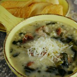 Creamy Turkey Wedding Soup