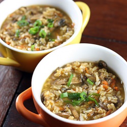 Porcini & Wild Rice Soup