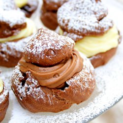 Chocolate Cream Puffs
