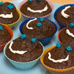 Very Moist Chocolate Nut Muffins