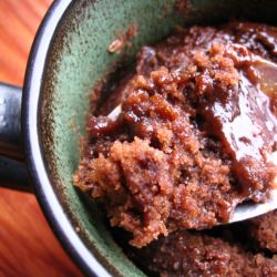 Saucy Individual Chocolate Cake