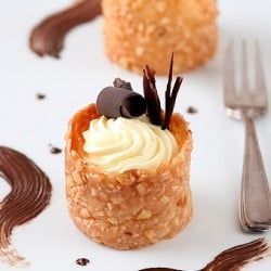 Nougatine Tuiles & Star Anise Mousse