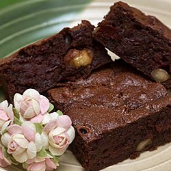 Beetroot Brownies with Walnuts