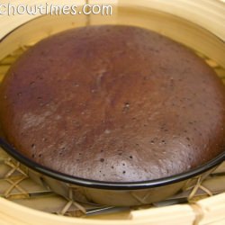 Steamed Moist Chocolate Cake