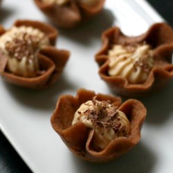 Peanut Butter Cup Tuiles
