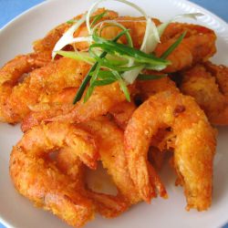 Salted Pepper Fried Shrimp
