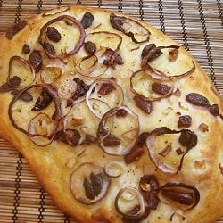 Olive Oil Bread w/ Onions and Olive