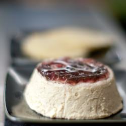 Tofu Terrine with Red Shiso Gelée