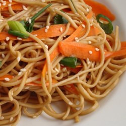 Soba, Sesame and Carrot Salad
