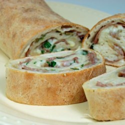 Prosciutto Mozzarella Pinwheels