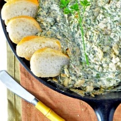Stovetop Spinach Dip