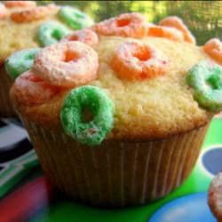 Golden Froot Cupcakes