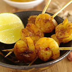 Prawn Peanut Satays