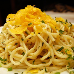 Spaghetti alla Bottarga Meyer Lemon