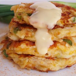 Chicken and Potato Fritters