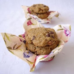 Banana-oatmeal Chocolate Chip Cookies