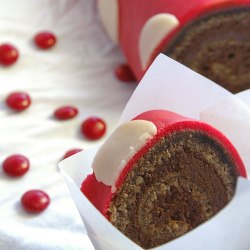 Chocolate Port Polka Dot Roll