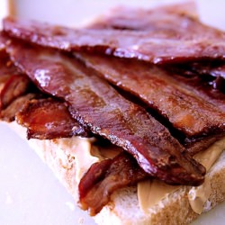 Peanut Butter and Bacon Sandwiches
