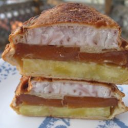 Fried Nian Gao w/ Sweet Potato & Taro