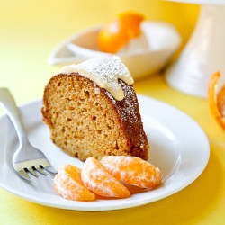 Vegan Candied Clementine Cake